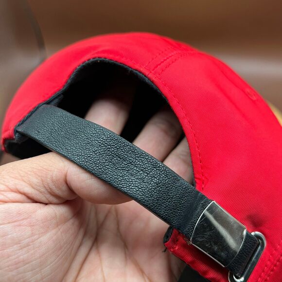 Alexander McQueen Graffiti Cap Black/Red Size S - Picture 9 of 9